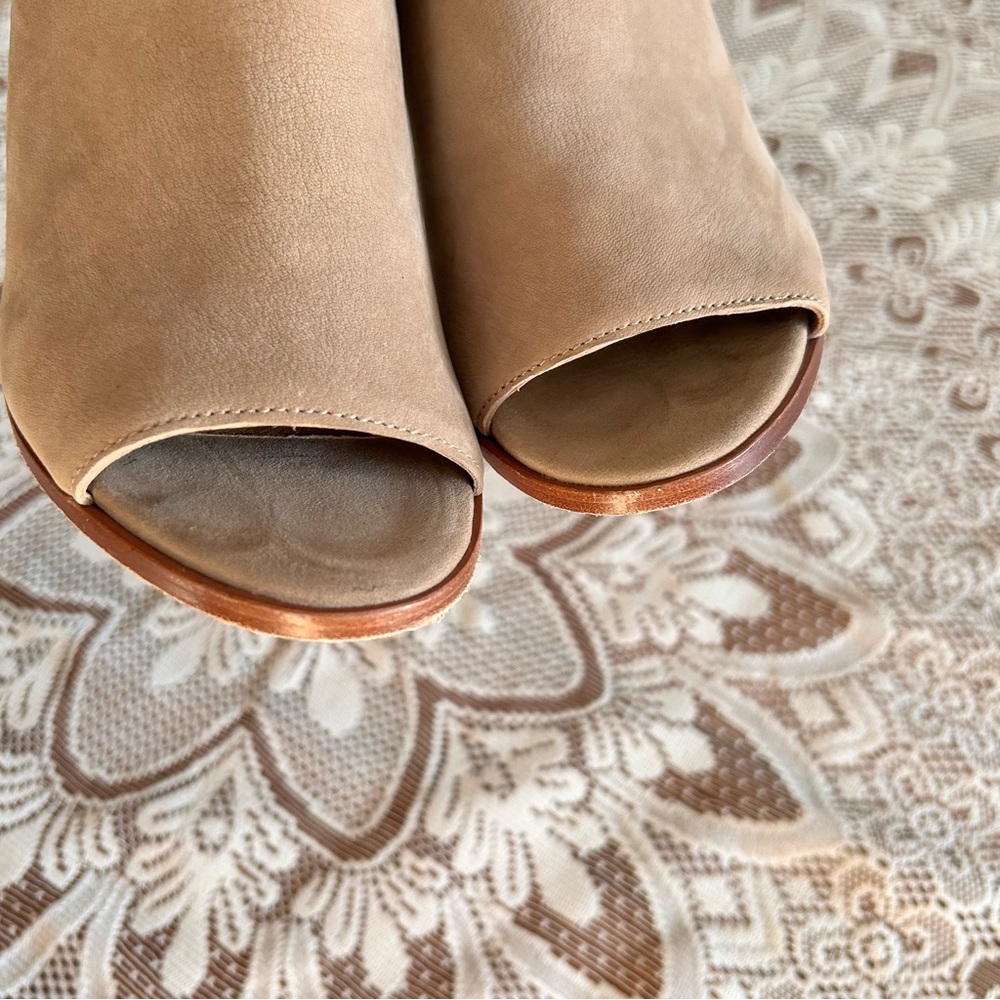 JOIE Leather Diya Heeled Booties - Picture 4 of 7